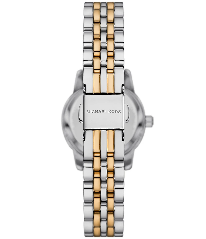 Michael Kors Women's Lexington Three-Hand Stainless Steel Bracelet Watch