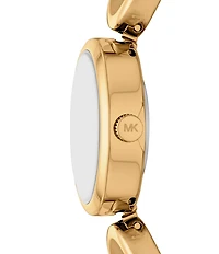Michael Kors Women's Maude Quartz Three Hand Gold-Tone Stainless Steel Bracelet Watch