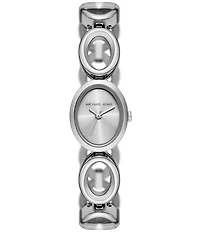 Michael Kors Women's Maude Quartz Three Hand Gold-Tone Stainless Steel Bracelet Watch