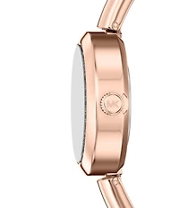 Michael Kors Women's Maude Quartz Three Hand Stainless Steel Bracelet Watch