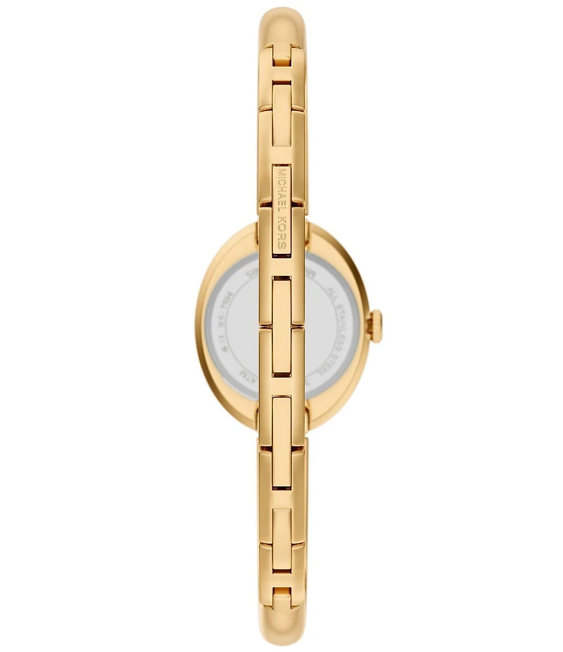 Michael Kors Women's Maude Quartz Three Hand Stainless Steel Bracelet Watch