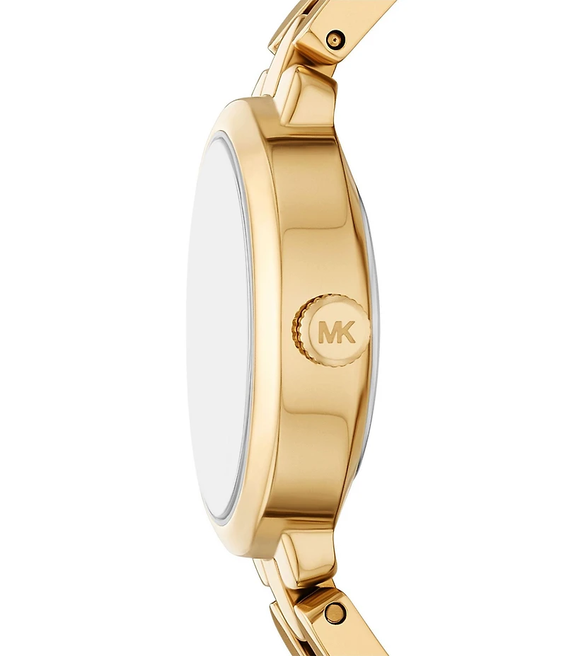 Michael Kors Women's Maude Quartz Three Hand Stainless Steel Bracelet Watch