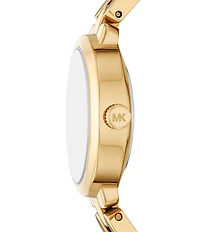 Michael Kors Women's Maude Quartz Three Hand Stainless Steel Bracelet Watch