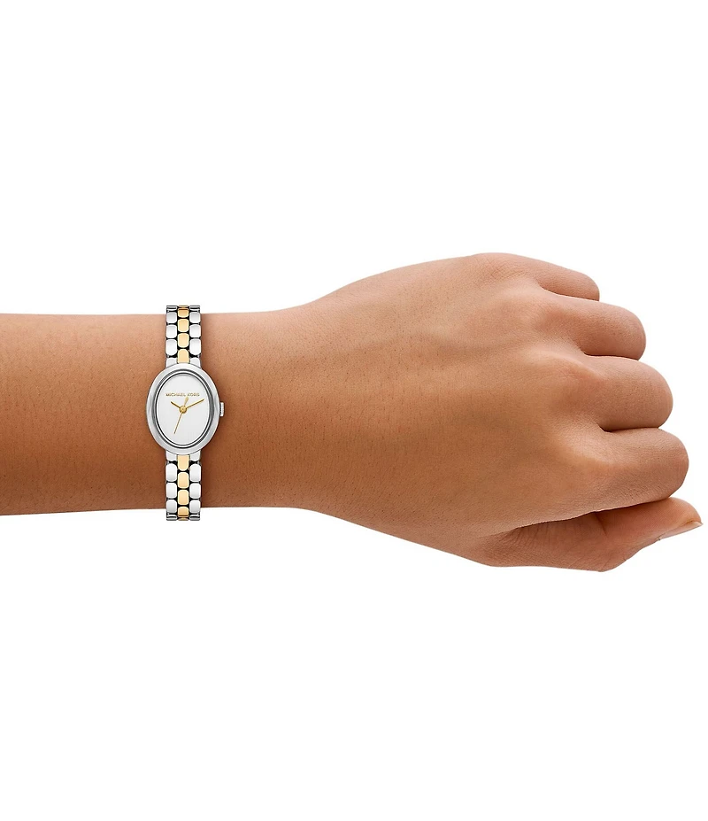 Michael Kors Women's Maude Quartz Three Hand Stainless Steel Bracelet Watch