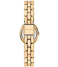Michael Kors Women's Maude Quartz Three Hand Stainless Steel Bracelet Watch and Bracelet Set