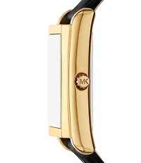 Michael Kors Women's Michael Kors Essex Quartz Three Hand Leather Strap Watch