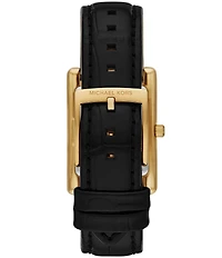 Michael Kors Women's Michael Kors Essex Quartz Three Hand Leather Strap Watch