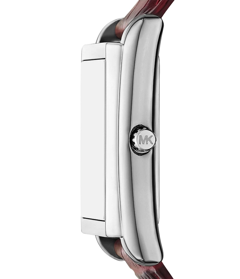 Michael Kors Women's Michael Kors Essex Quartz Three Hand Leather Strap Watch