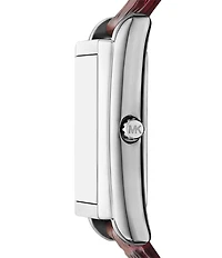 Michael Kors Women's Michael Kors Essex Quartz Three Hand Leather Strap Watch