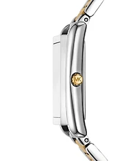 Michael Kors Women's Michael Kors Essex Quartz Three Hand Two Tone Stainless Steel Bracelet Watch