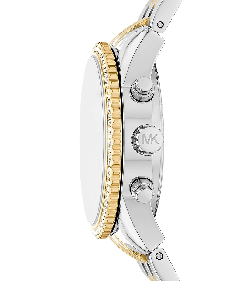 Michael Kors Women's Mini Bryant Chronograph Stainless Steel Bracelet Watch