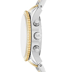 Michael Kors Women's Mini Bryant Chronograph Stainless Steel Bracelet Watch