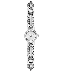 Michael Kors Women's MK Astor Link Two-Hand Metal-Tone Stainless Steel Bracelet Watch
