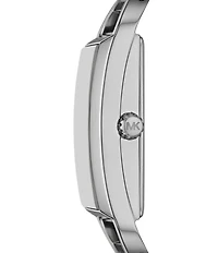 Michael Kors Women's MK Empire Crystal Three-Hand Stainless Steel Bracelet Watch