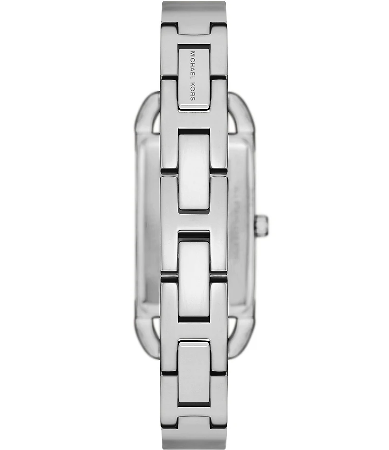 Michael Kors Women's MK Empire Crystal Three-Hand Stainless Steel Bracelet Watch