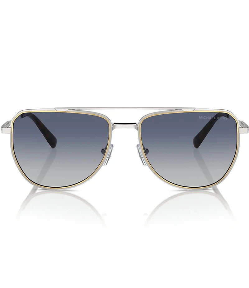 Michael Kors Women's Mk1155 58mm Aviator Sunglasses