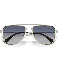 Michael Kors Women's Mk1155 58mm Aviator Sunglasses