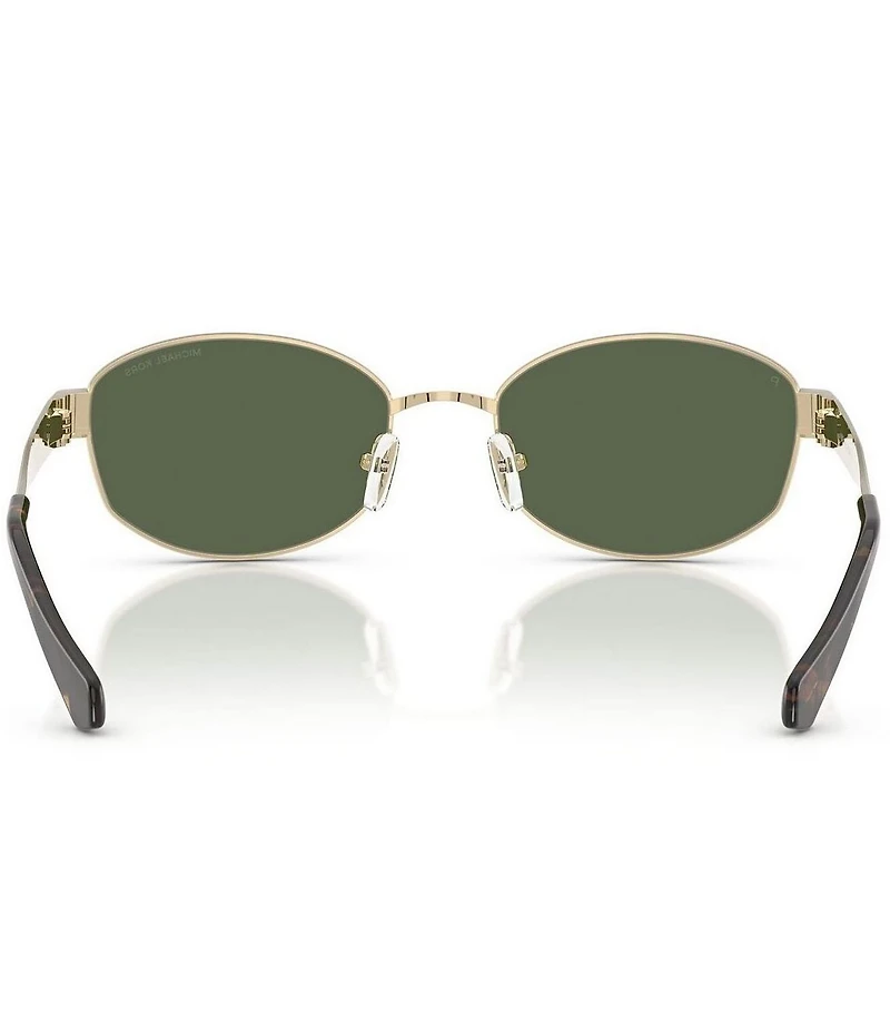 Michael Kors Women's MK1161 56mm Polarized Oval Sunglasses