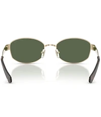 Michael Kors Women's MK1161 56mm Polarized Oval Sunglasses