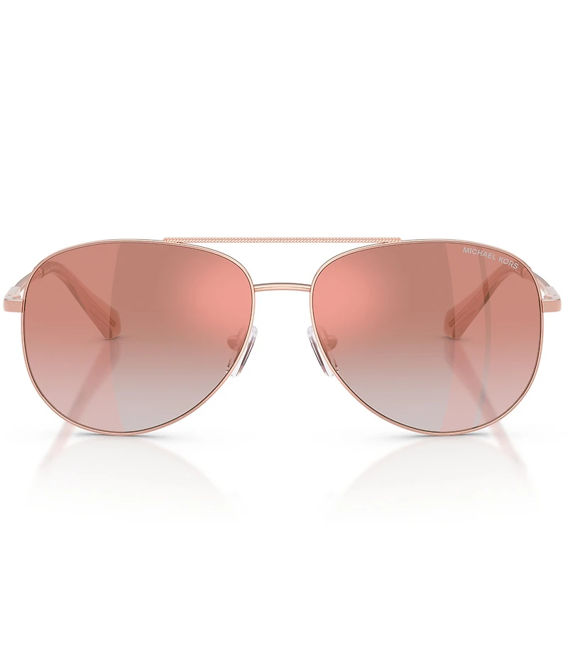 Michael Kors Women's MK1172 58mm Aviator Sunglasses