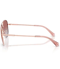 Michael Kors Women's MK1172 58mm Aviator Sunglasses