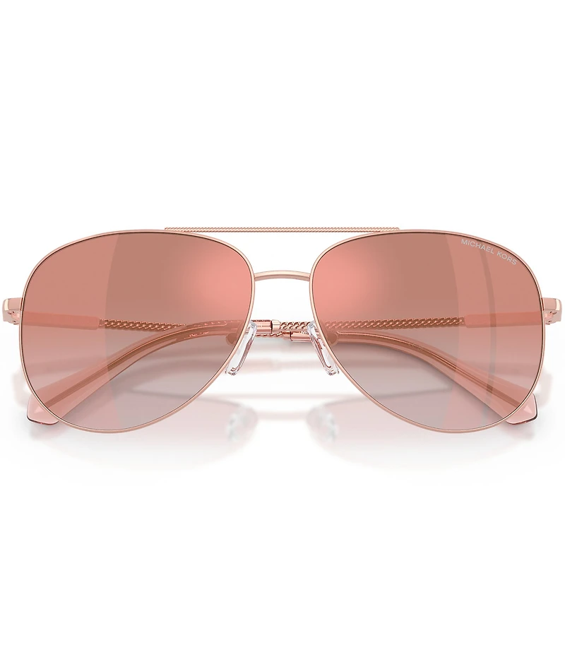 Michael Kors Women's MK1172 58mm Aviator Sunglasses