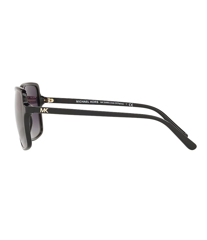 Michael Kors Women's Mk2098u 56mm Gradient Polarized Square Sunglasses