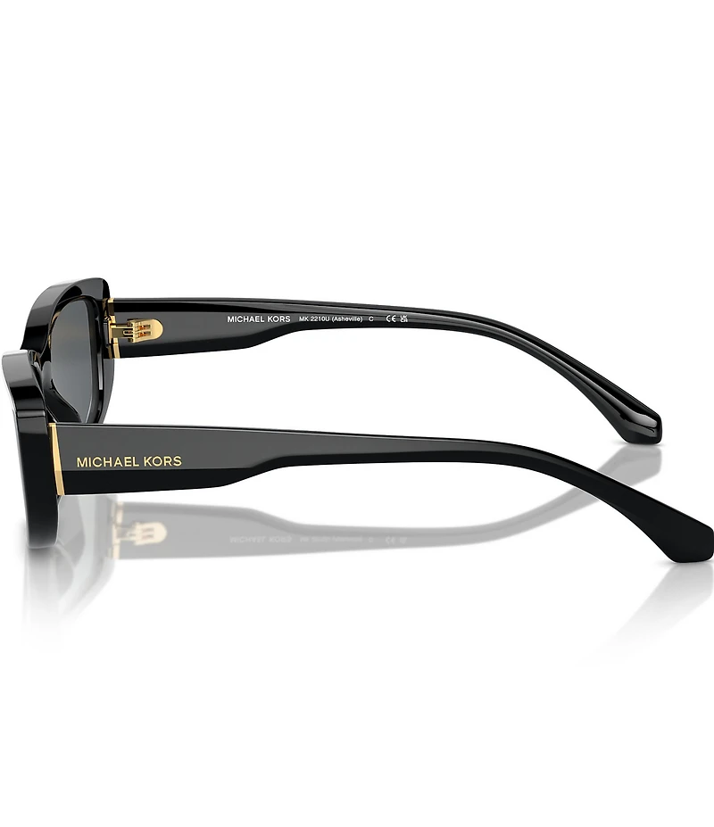 Michael Kors Women's MK2210U Asheville 54mm Rectangle Sunglasses