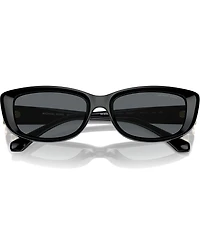 Michael Kors Women's MK2210U Asheville 54mm Rectangle Sunglasses
