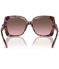 Michael Kors MK2213 57mm Tortoise Square Sunglasses