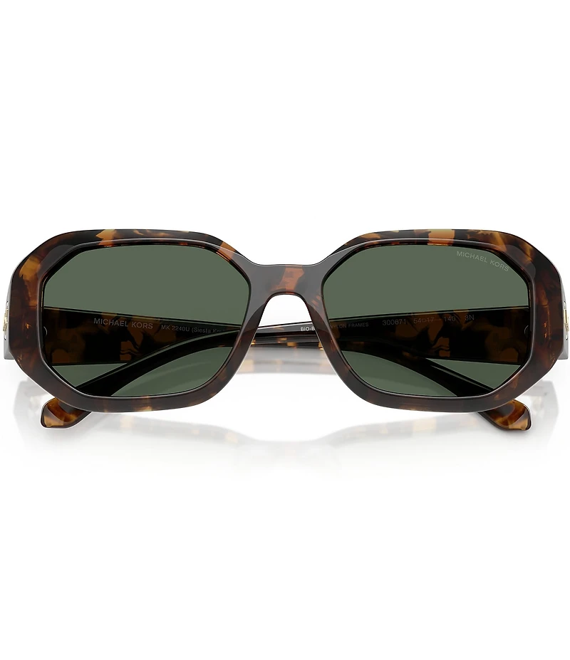 Michael Kors Women's MK2240U Siesta Key 54mm Square Sunglasses