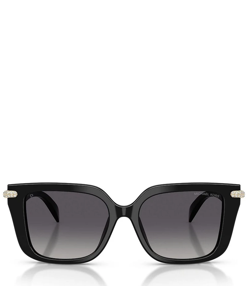 Michael Kors Women's MK2275B 54mm Polarized Square Sunglasses