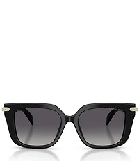 Michael Kors Women's MK2275B 54mm Polarized Square Sunglasses