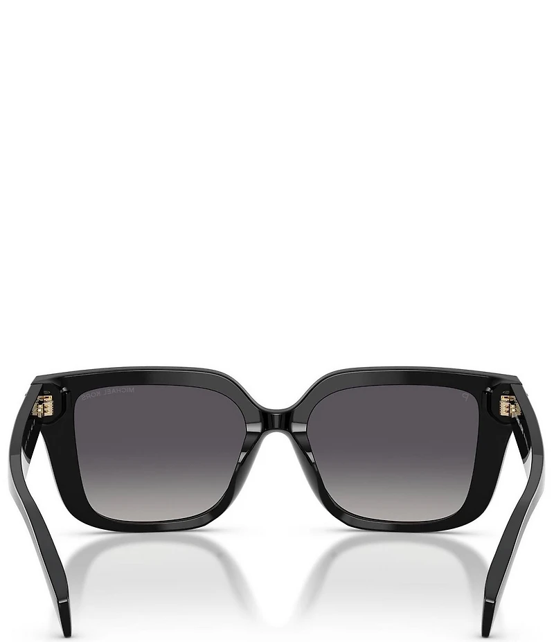 Michael Kors Women's MK2275B 54mm Polarized Square Sunglasses