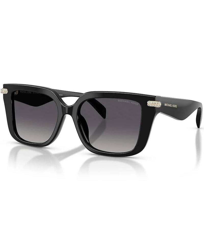 Michael Kors Women's MK2275B 54mm Polarized Square Sunglasses