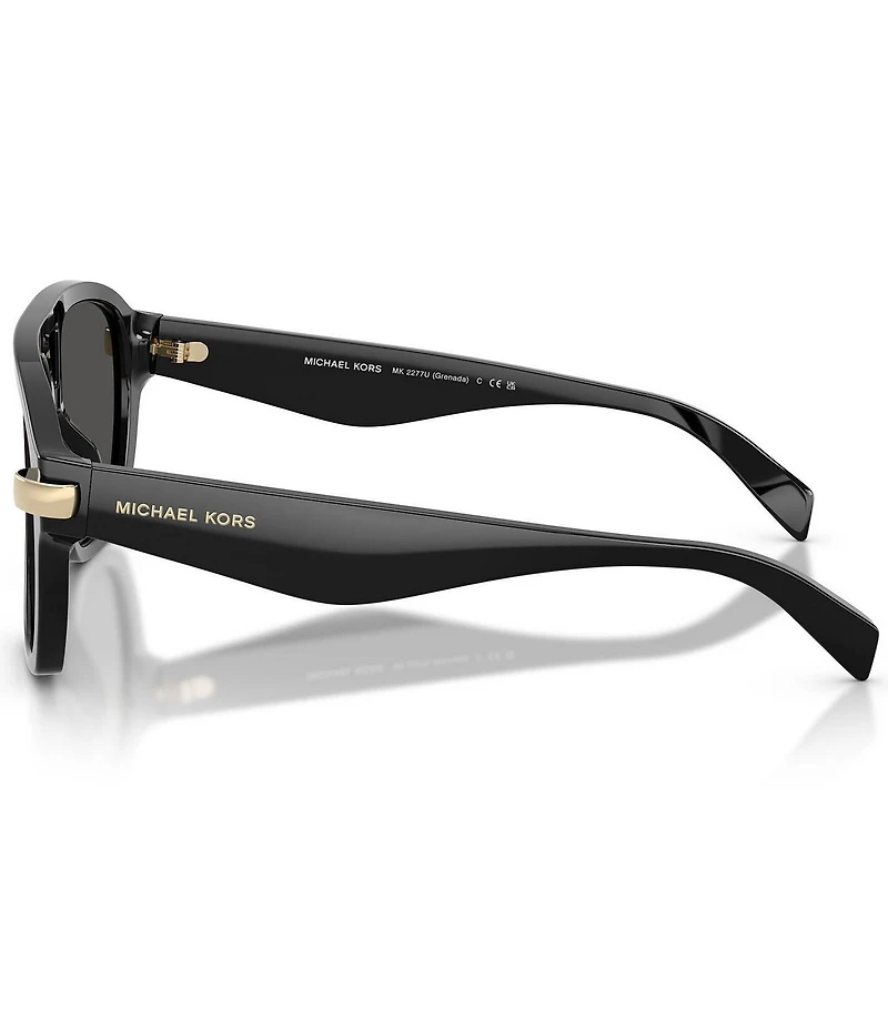 Michael Kors Women's MK2277U 56mm Pilot Sunglasses
