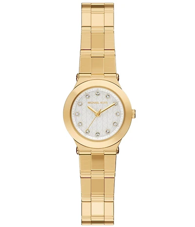 Michael Kors Women's Petite Billie Quartz Three Hand Stainless Steel Bracelet Watch