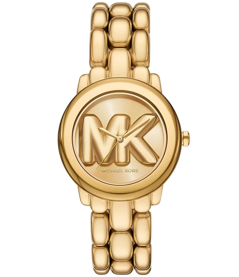 Michael Kors Women's Phoebe Quartz Three-Hand Stainless Steel Bracelet Watch