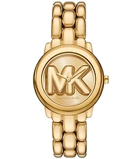 Michael Kors Women's Phoebe Quartz Three-Hand Stainless Steel Bracelet Watch