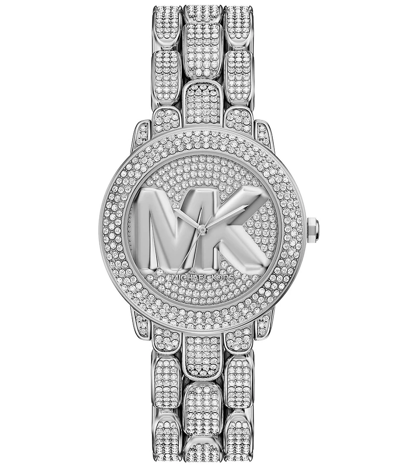 Michael Kors Women's Phoebe Quartz Three Hand Stainless Steel Bracelet Watch