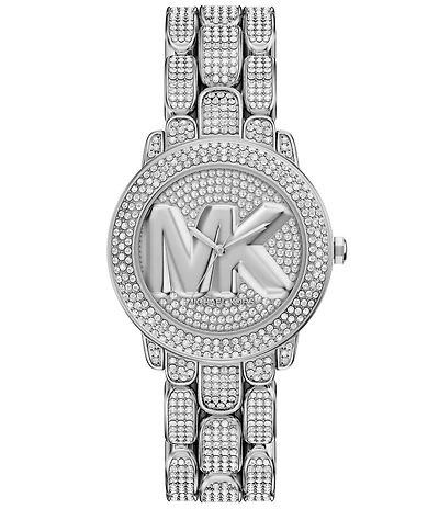 Michael Kors Women's Phoebe Quartz Three Hand Stainless Steel Bracelet Watch