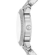Michael Kors Women's Phoebe Quartz Three Hand Stainless Steel Bracelet Watch