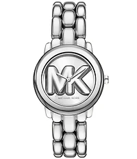 Michael Kors Women's Phoebe Quartz Three-Hand Stainless Steel Bracelet Watch