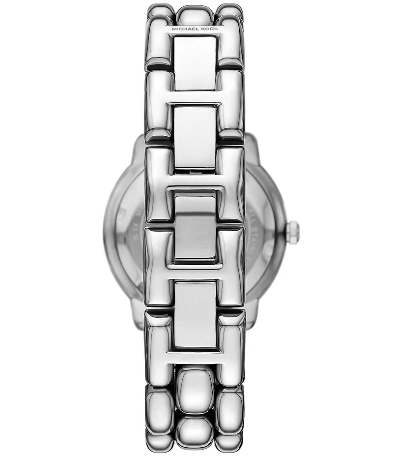 Michael Kors Women's Phoebe Quartz Three-Hand Stainless Steel Bracelet Watch