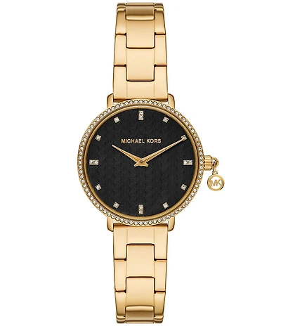 Michael Kors Women's Pyper Quartz Two Hand Stainless Steel Bracelet Watch