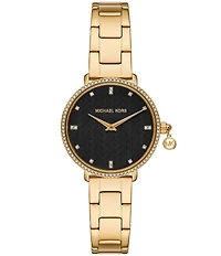 Michael Kors Women's Pyper Quartz Two Hand Stainless Steel Bracelet Watch