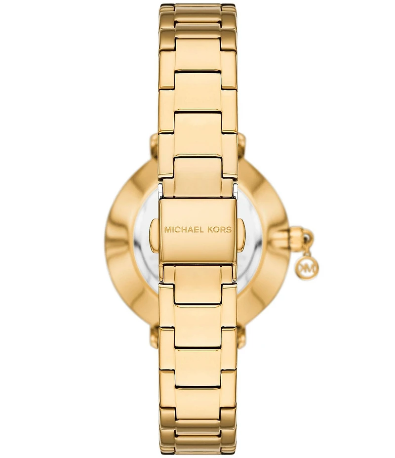 Michael Kors Women's Pyper Quartz Two Hand Stainless Steel Bracelet Watch