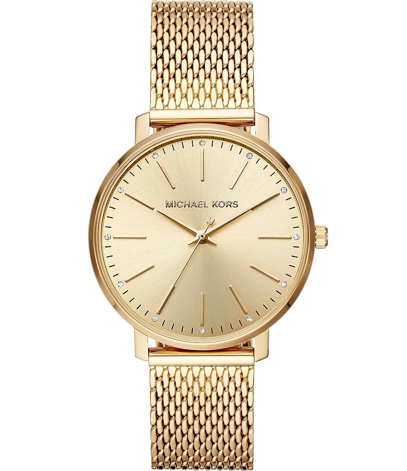 Michael Kors Women's Pyper Three-Hand Stainless Steel Watch