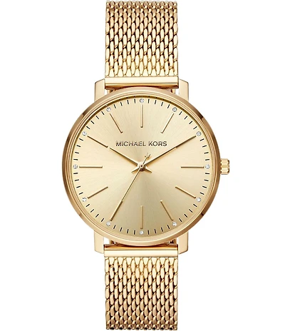 Michael Kors Women's Pyper Three-Hand Stainless Steel Watch