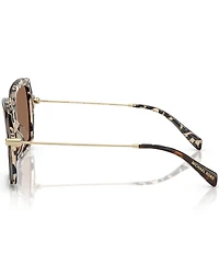 Michael Kors Women's Quogue 57mm Square Sunglasses